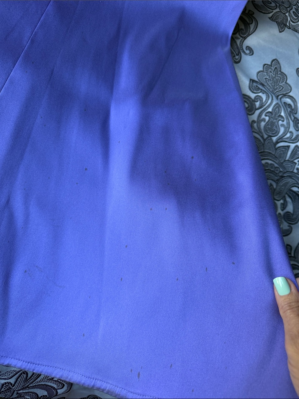 Teri Jon  Lavender/Periwinkle Evening Gown - Picture 12 of 17